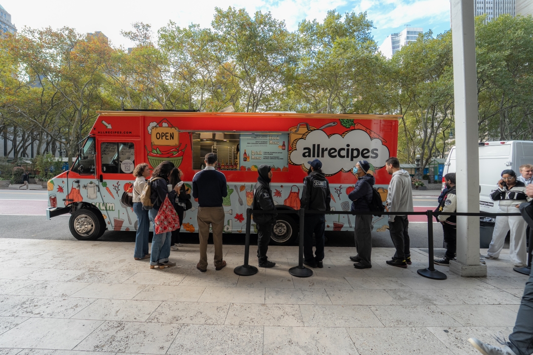 Sweeter and AllRecipes.com Partner to Launch Branded Food Truck Experience Across New York City